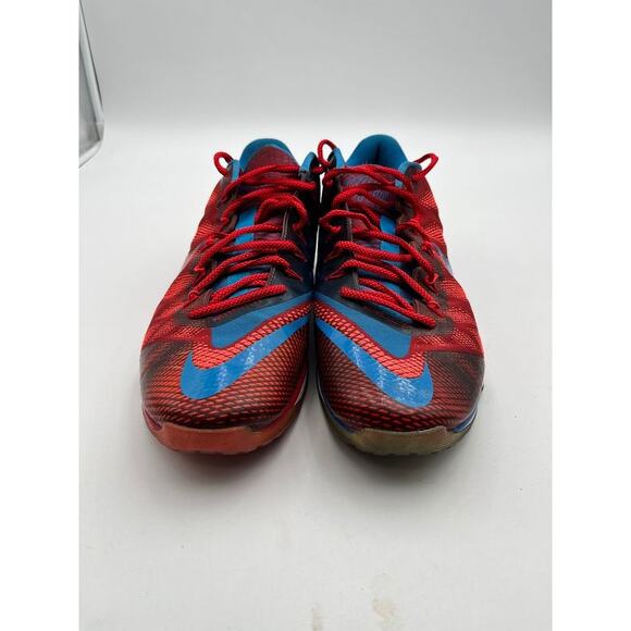 Nike CJ3 Flyweave Trainer Calvin Johnson 81 Men's 11 Red Blue 725231-600 - Picture 11 of 11